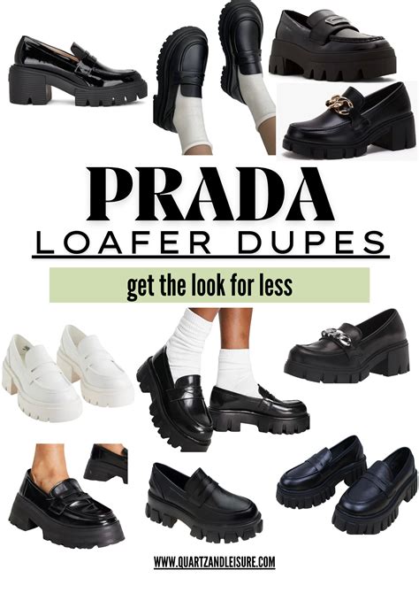 prada creepers dupe|prada monolith loafer.